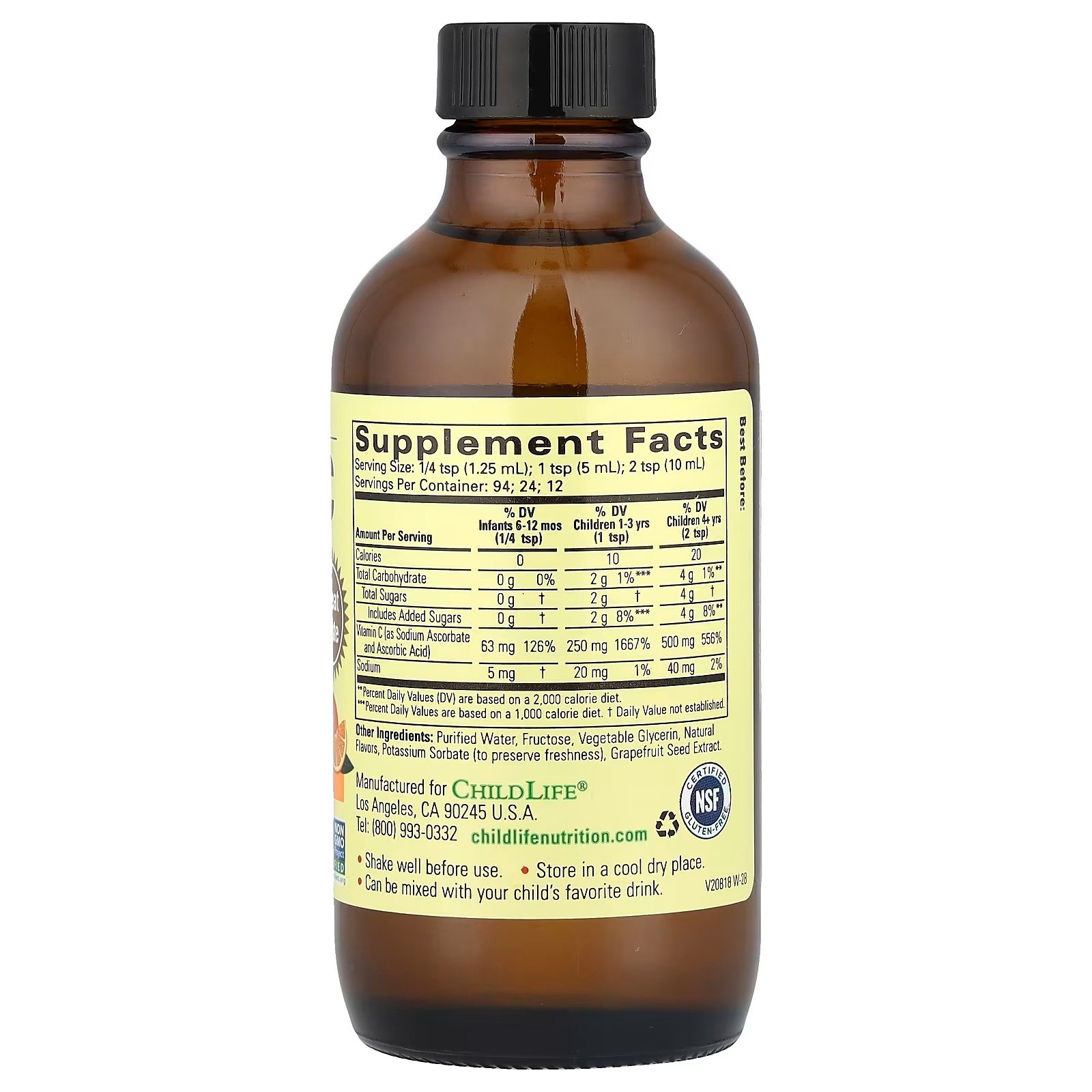 vitamina c líquida, laranja natural, 118 ml (4 fl oz) childlife essentials vitamina c líquida, laranja natural, 118 ml (4 fl oz) childlife essentials