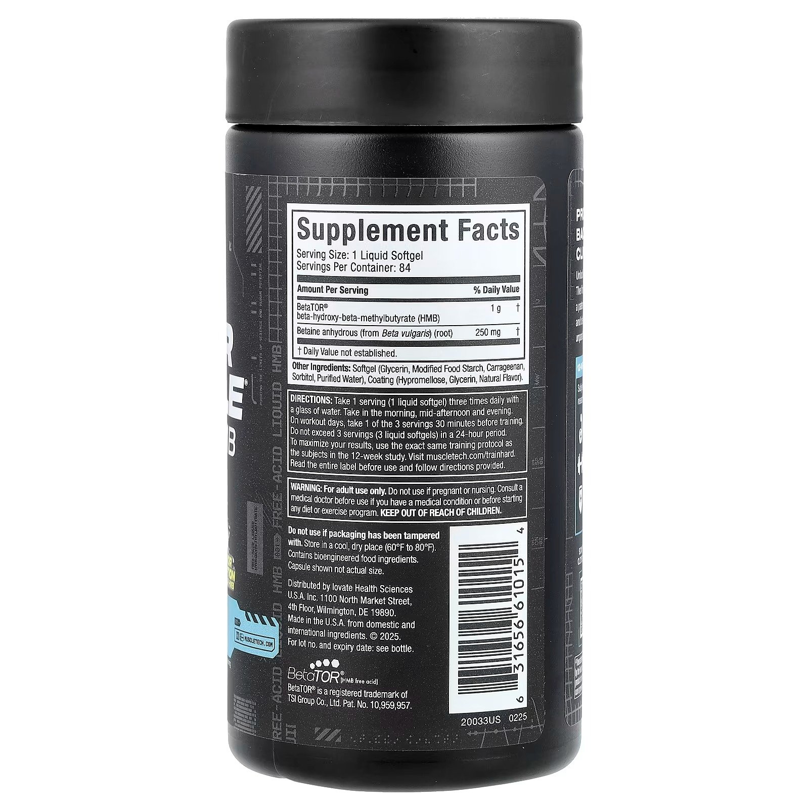 hmb líquido clear muscle, 84 cápsulas softgel líquidas muscletech hmb líquido clear muscle, 84 cápsulas softgel líquidas muscletech