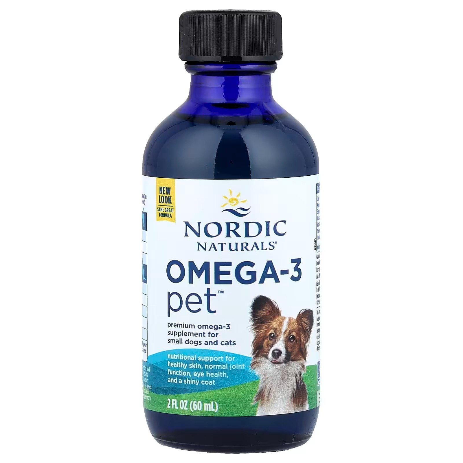 omega 3 pet™, para cães e gatos pequenos, 60 ml (2 fl oz) nordic naturals omega 3 pet™, para cães e gatos pequenos, 60 ml (2 fl oz) nordic naturals